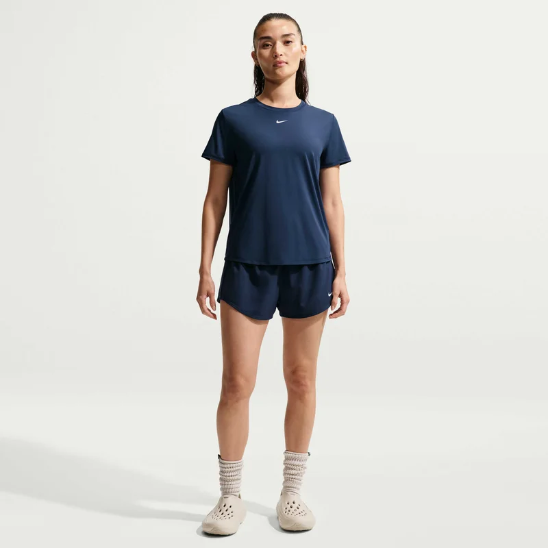 Nike Blue Women's One Classic Dri-FIT Training T-Shirt for Women | Best Price UAE