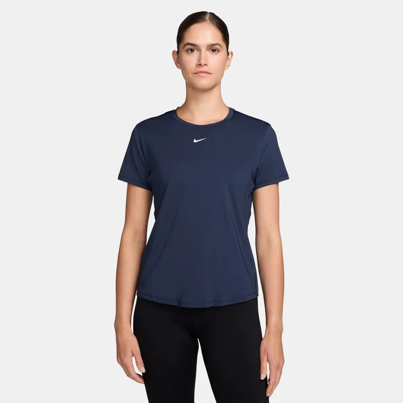 Nike Blue Women's One Classic Dri-FIT Training T-Shirt for Women | Best Price UAE