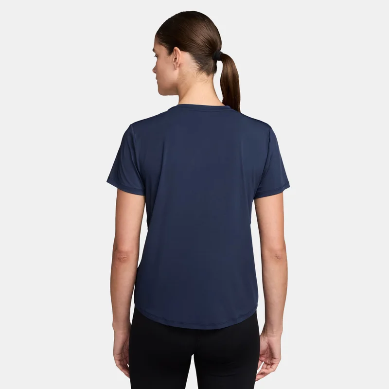 Nike Blue Women's One Classic Dri-FIT Training T-Shirt for Women | Best Price UAE