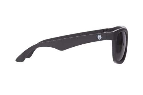 Babiators Original Navigator Jet Black Kid's Sunglasses, UV Protection, Ages 6-10 - Image 4