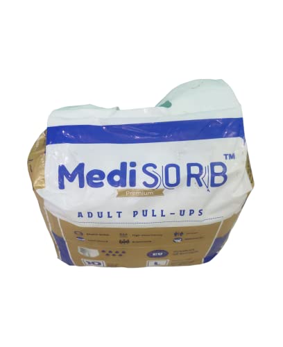 Medisorb Unisex Adult Incontinence- Pack of 10, Large - Image 3