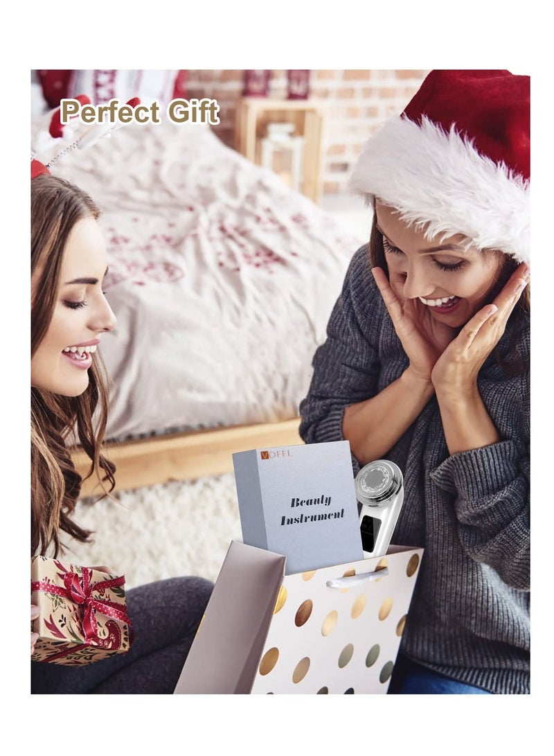 Excefore Facial Massager, Electric Face Skin Tightening Machine 4 in 1 Facial Massager, High Frequency Facial Machine for Women, Girl - Image 5