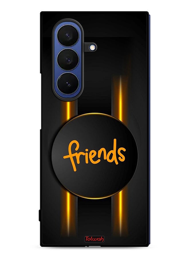 Tolwak Samsung Galaxy Z Fold7 Protective Case Cover Friends - Image 1