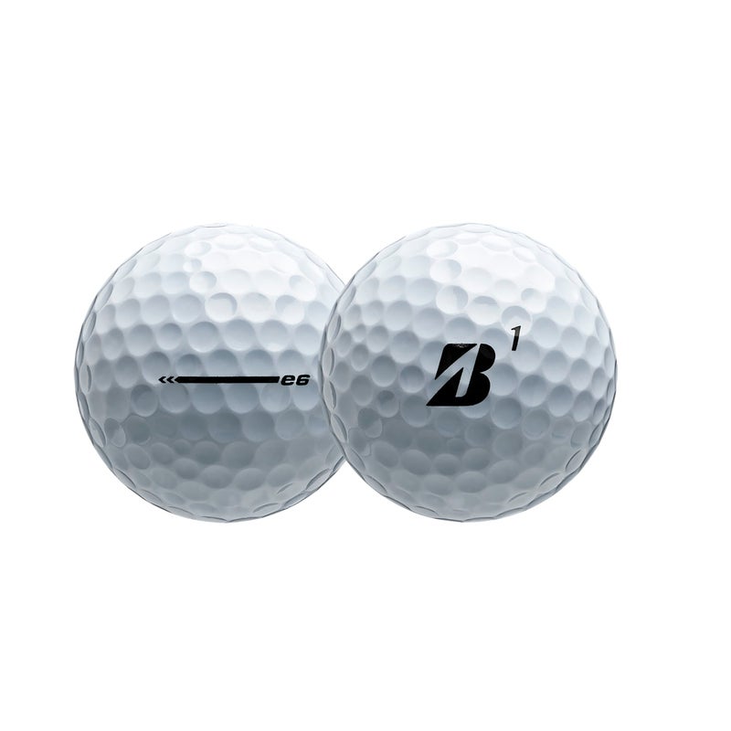 Bridgestone Golf Bridgestone 2023 e6 White Golf Ball-Dozen - Image 3
