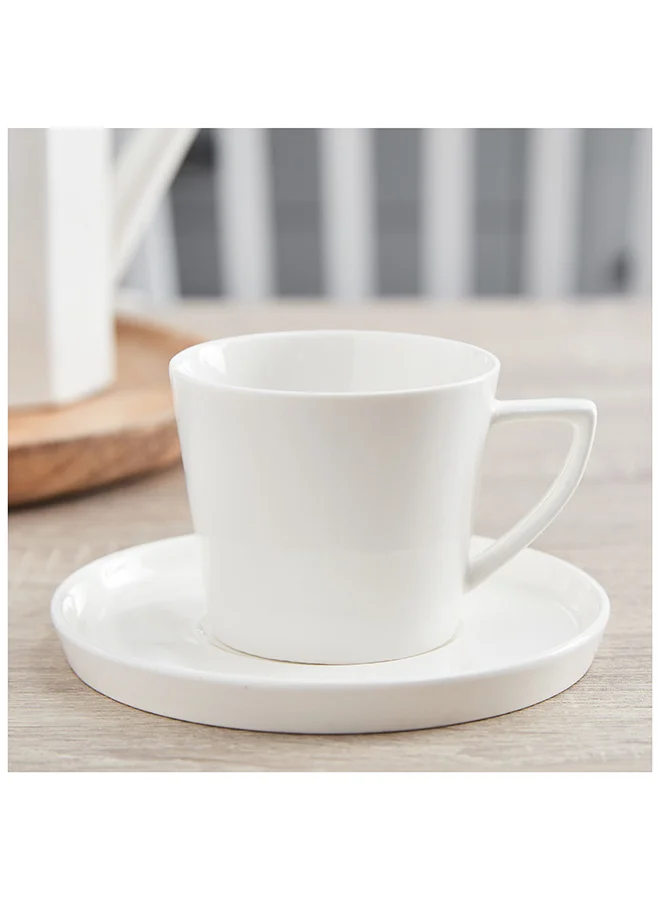 Home Box Alice Tea Cup and Saucer 10.5 x 11 x 9 cm