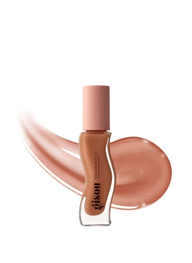 Gisou زيت شفاه معطر بالعسل، 8 مل - توفي لزج - Image 1