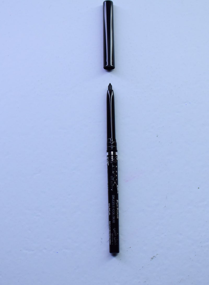 ماكس بيوتي طقم كحل أسود 12 قطع مقاوم للماء ويدوم طويلاً طبي - Image 3