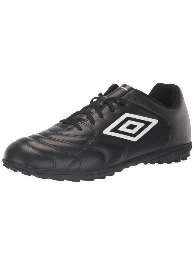 umbro Men's Classico Xi Tf Soccer Turf Shoe, Black/White, 46.5 EU - Image 1