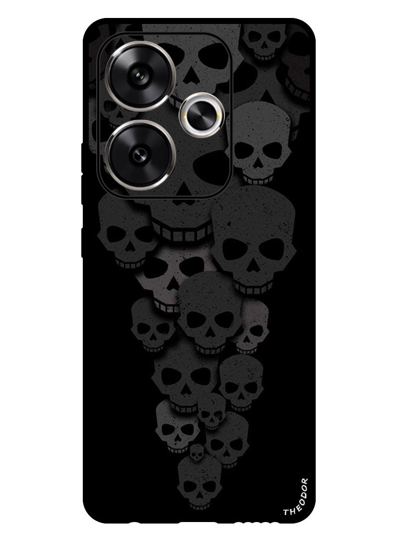 Theodor Protective Case Anti Scratch Shock Proof Bumper Cover For Xiaomi Redmi Turbo 3 Skulls Minimalism iPhone Wallpaper - Image 1
