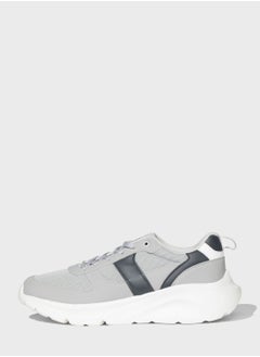 Man Faux Leather High Sole Sport Shoes