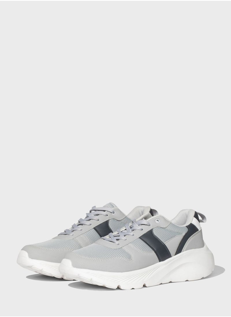 DeFacto - Man Faux Leather High Sole Sport Shoes - Image 1