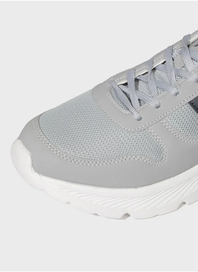 DeFacto Man Faux Leather High Sole Sport Shoes