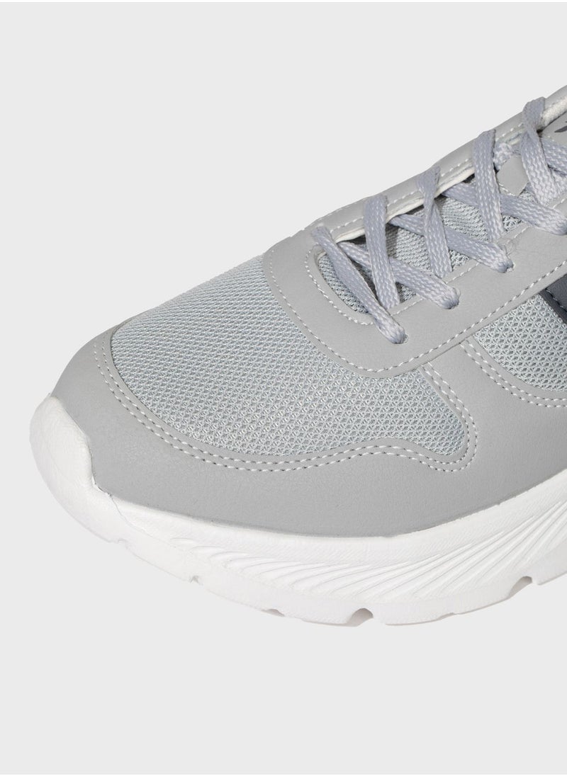 DeFacto - Man Faux Leather High Sole Sport Shoes - Image 1