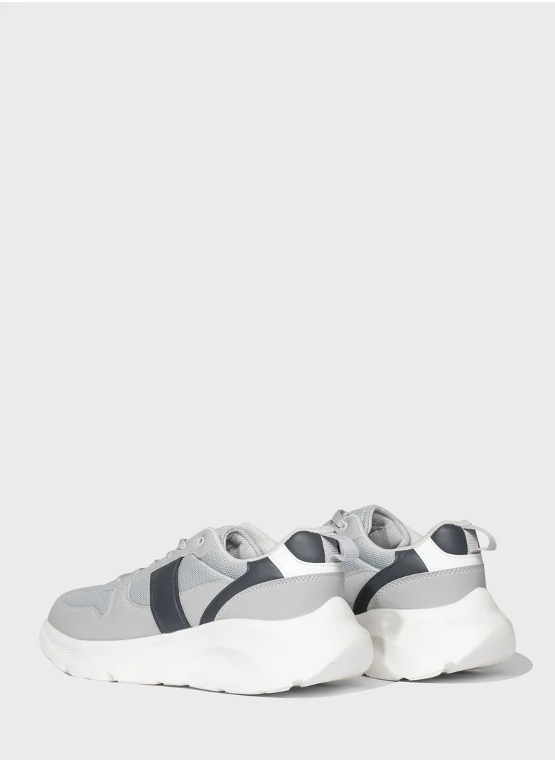 DeFacto Man Faux Leather High Sole Sport Shoes