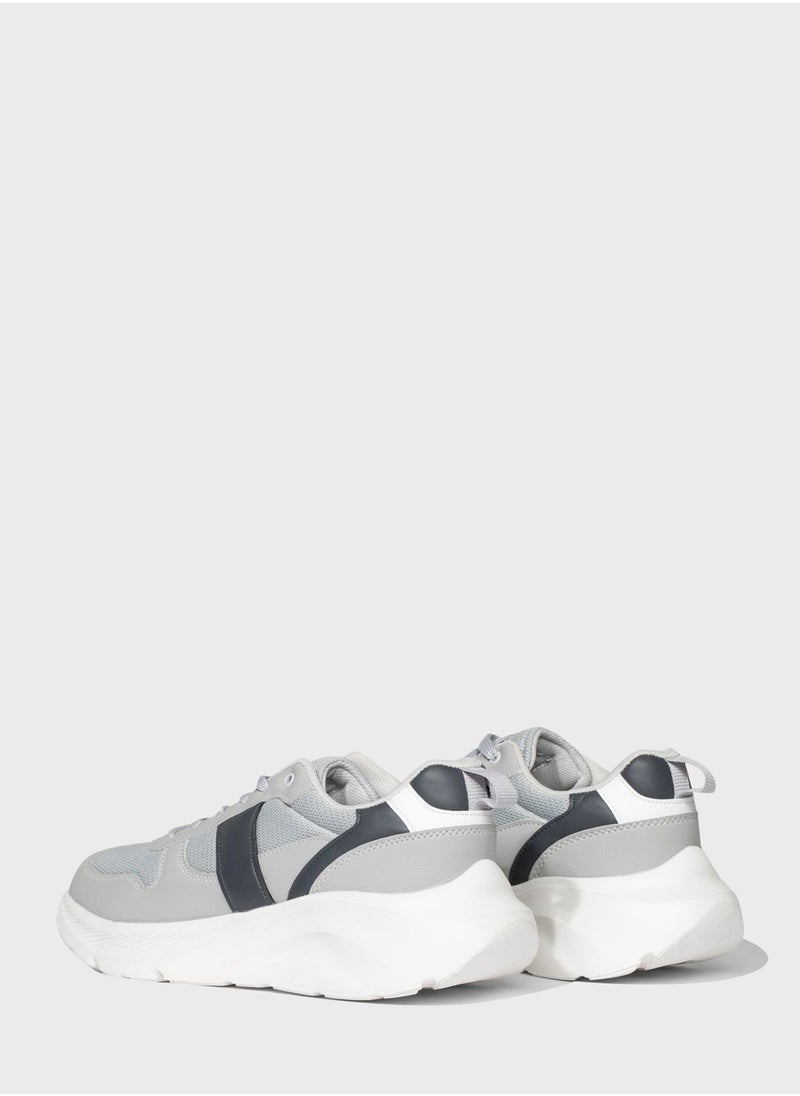 DeFacto - Man Faux Leather High Sole Sport Shoes - Image 1