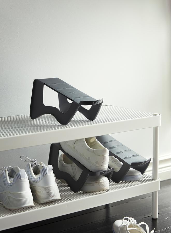 Generic Shoe organiser, grey, 14x14x24 cm  - Image 5