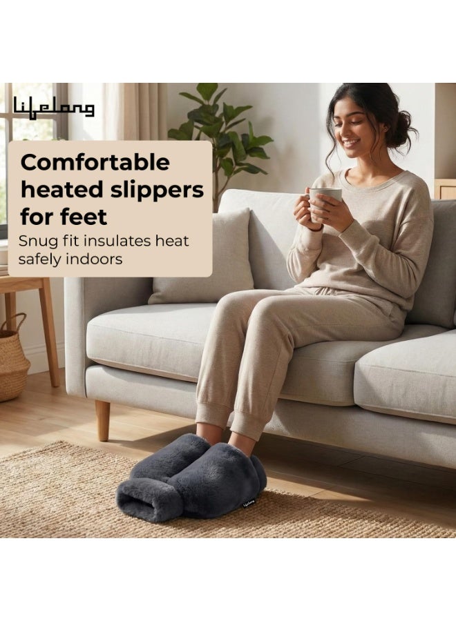 Lifelong Feet Warmer with 2000 ml Hot Water Bottle | Hot Water Bag for Pain Relief & Aching Feet | Also for Period Cramp & Multipurpose Usage | Heated Slippers Pad for Warmth & Comfort (LLEHWB27) - Image 2