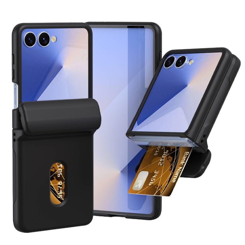 غطاء واقي، حماية باللون الأزرق من السقوط، مقاوم للصدمات لـ Samsung Galaxy Z Flip 7، أزرق PC للاستخدام الداخلي للرحلات اليومية للاستخدام الخارجي - Image 5