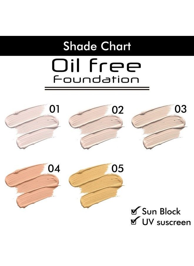 Real Base Oil Free Waterproof Foundation ; Transparent Matte Finish Foundation With Spf Lightweight Liquid Foundation For Face Makeup (Ivory 40Ml) - pzsku/Z0D5023167C5698DEC6FEZ/45/_/1690019939/d82c620c-a499-44fd-aa17-f1894e23975f