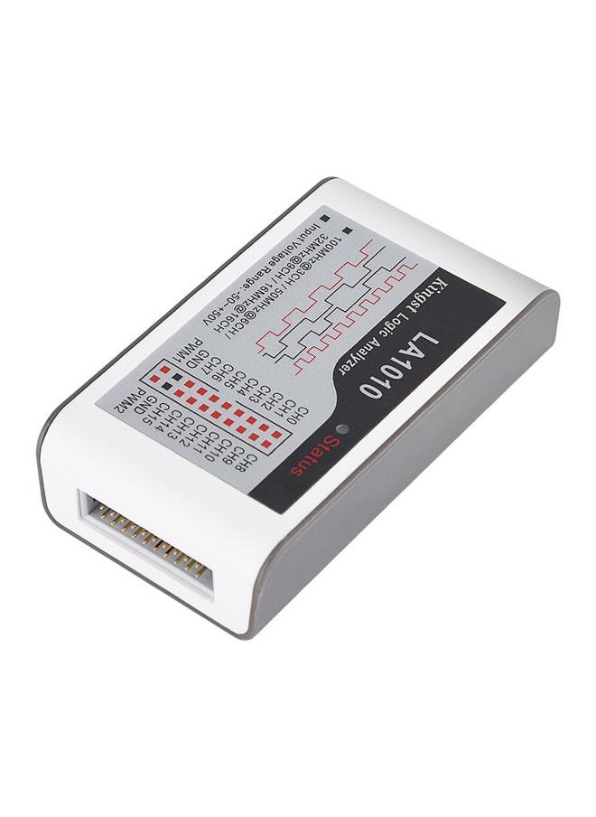 LA1010 USB Logic Analyzer 100M Max Sample Rate 16 Channel MCU/ARM/FPGA Debug Tool