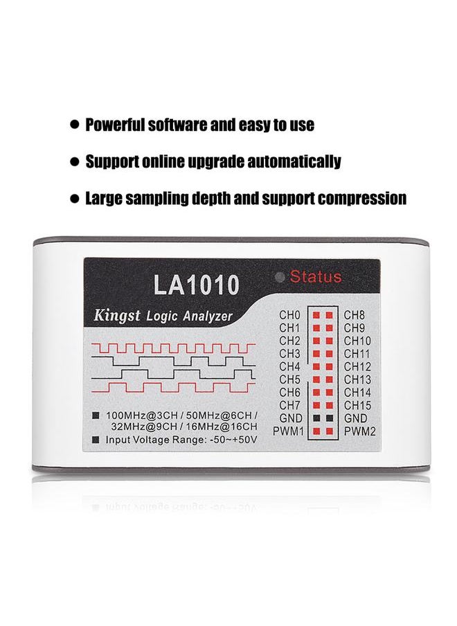 Thoraya LA1010 USB Logic Analyzer 100M Max Sample Rate 16 Channel MCU/ARM/FPGA Debug Tool  - Image 5