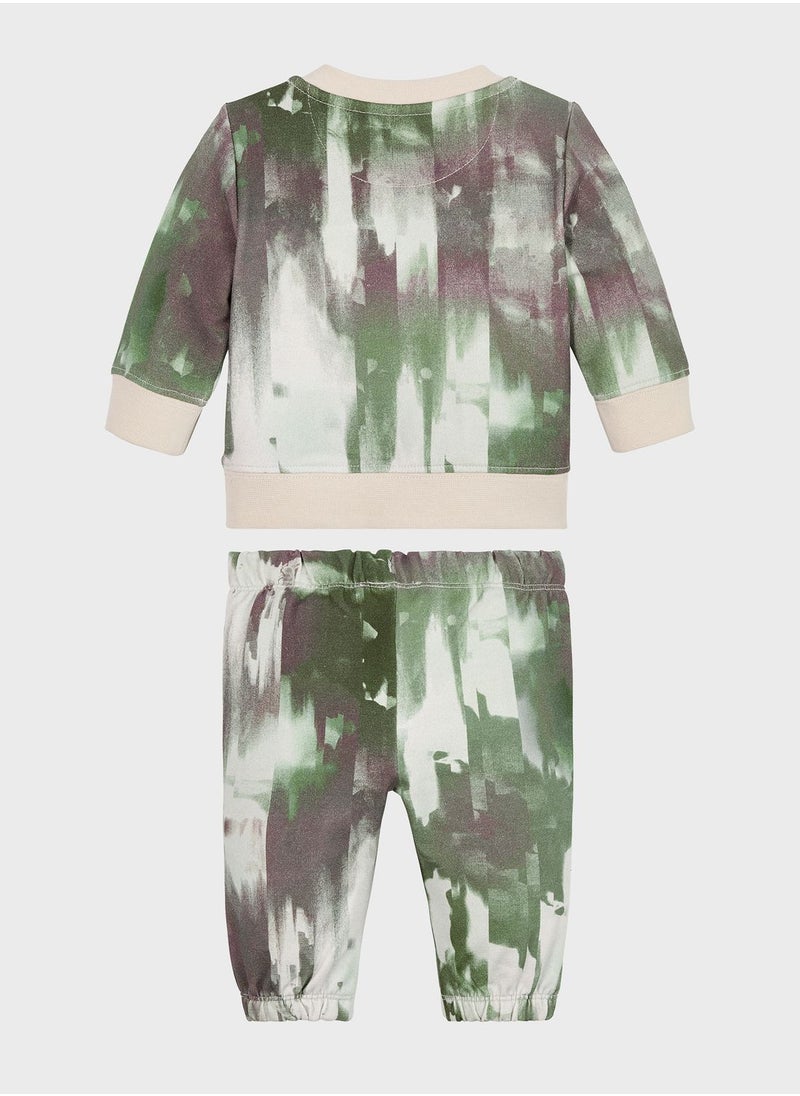 Calvin Klein Jeans Infant Camouflage Sweatshirt Set  - Image 2