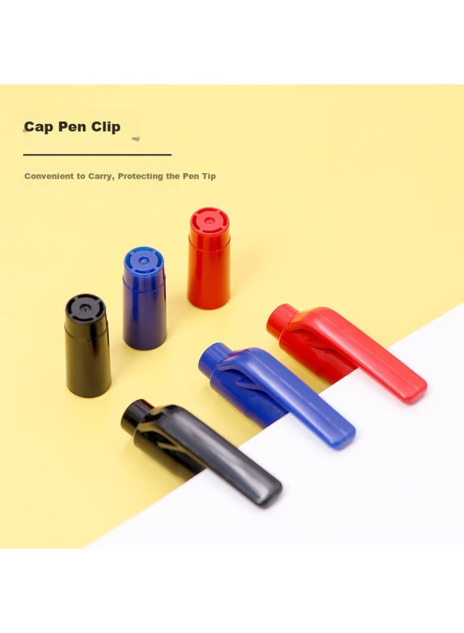 Pentel Dual-Tip Oil-Based Marker Pen 0.6-1.2Mm Nib Size Water-Resistant Non-Fading Marker Pen N75W Blue - Image 4