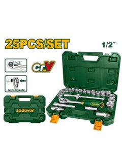 Jadever Jadever 25 Pcs 1/2" socket set JDST2D25 