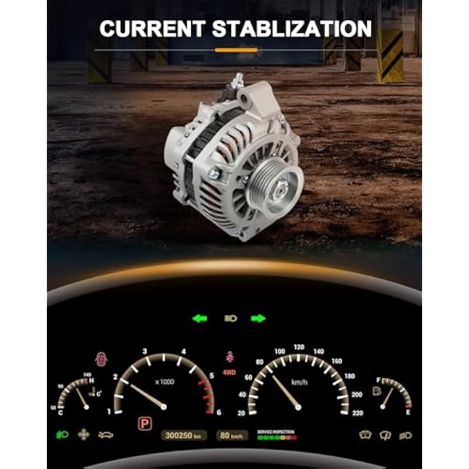 ROADFAR مولد جديد متوافق مع ميتسوبيشي أوتلاندر 3.0 لتر 2007-2009، استبدال 11317 - Image 5