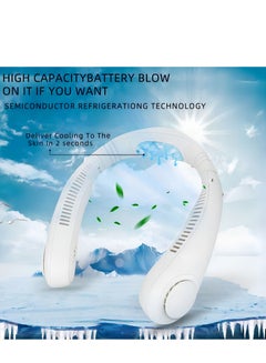 Generic Portable hands-free bladeless neck fan, wearable air ...