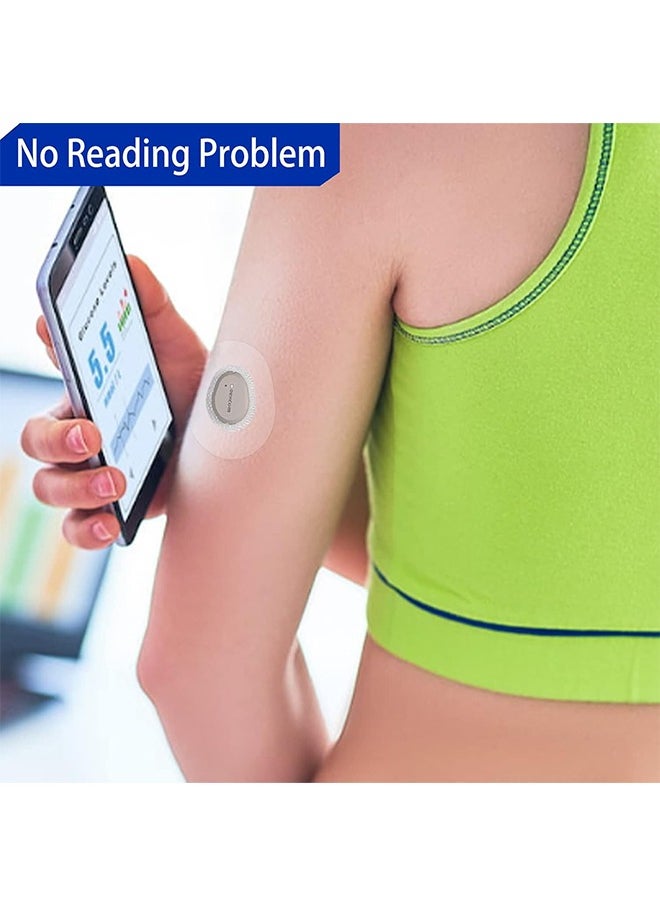 30Pcs Dexcom G7 Adhesive Patches, Waterproof G7 Overpatches Sensor Covers with Hole, Transparent CGM Protection Tape 10 Days Long Stay Latex-Free Breathable Hypoallergenic Sweat-proof