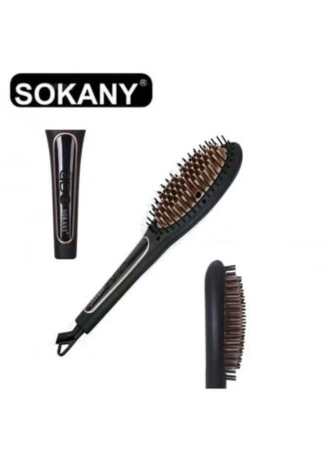 sokany Hair Straightening  Brush - Easy to use  - Image 5