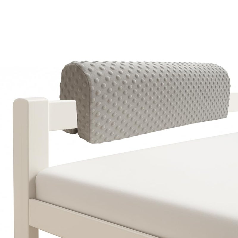 Wonder Space Toddlers' Bed Rail Bumpers Protecter - Children's Bed Guardrail Padding - Anti-Collision | Increased Height | Fall Prevention - Easy Installation Enhanced Safety Mostly Fit (Grey, 2.3ft) - Image 1
