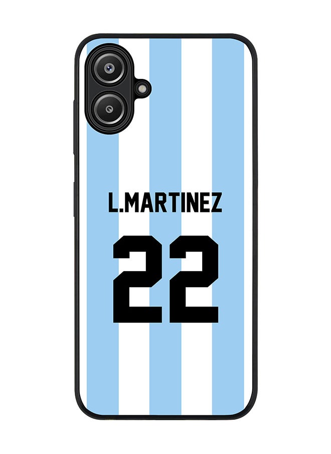 Stylizedd For Samsung Galaxy A06 Case,Slim fit Camera Protection, Shockproof Thin Phone cover - Football Argentina, L.Martinez  - Image 1