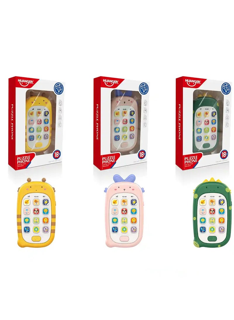 A musical phone for children. It gives the child fun times and develops his mental skills. It is suitable for boys and girls over the age of 18 months.  - Image 3