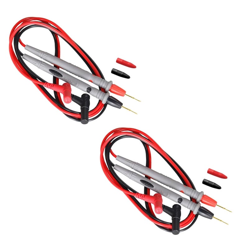 20A Gold Multimeter Test Leads Kit Probes for Voltage Current Motherboard - Image 1