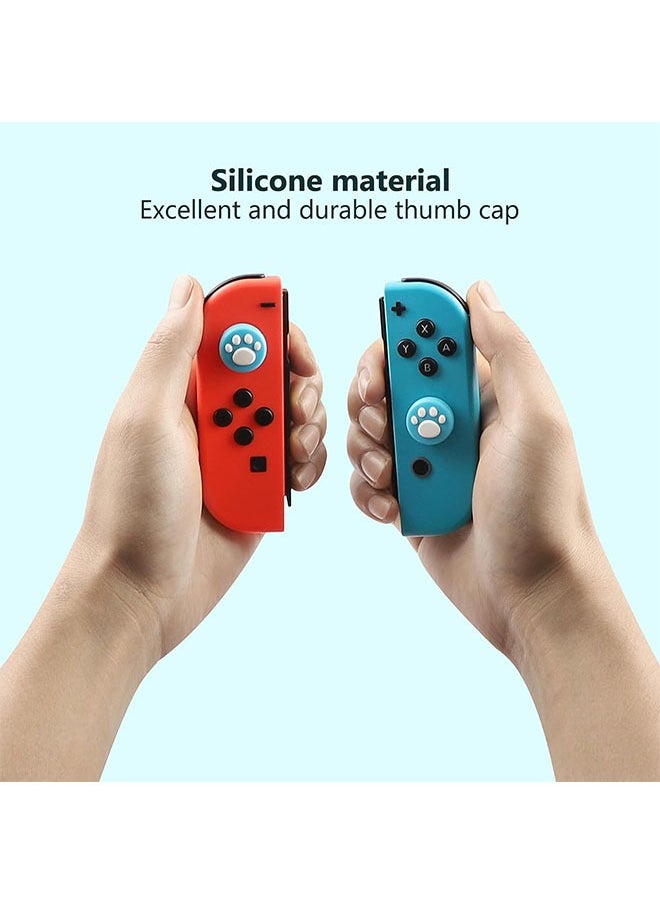 Ant 8-Piece Switch Thumb Grip Protection Caps, Joystick Cap for Nintendo Switch & Lite, Soft Silicone Lovely Cat Claw Cover for Joy-Con Controller  - Image 3