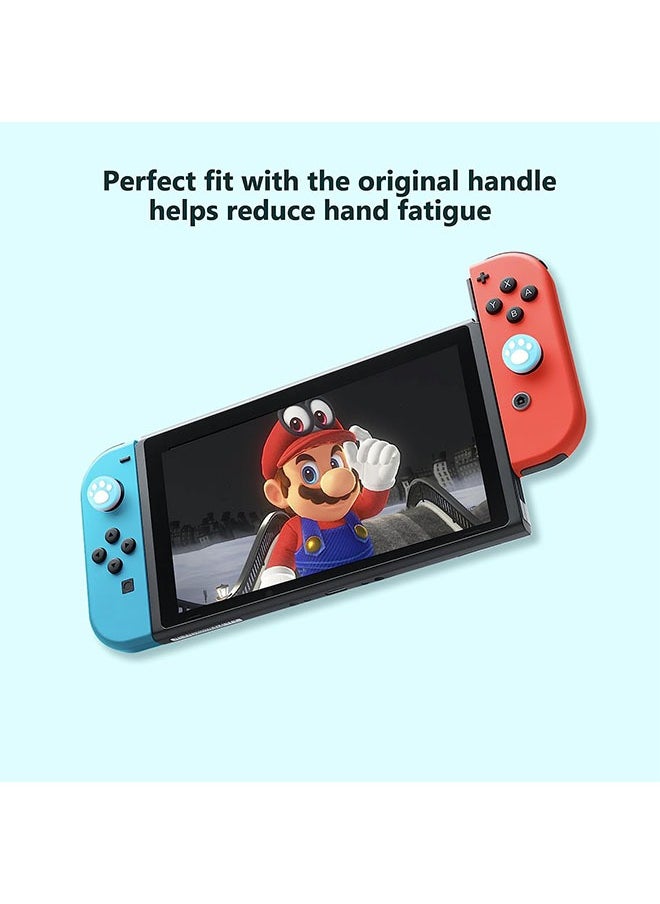 Ant 8-Piece Switch Thumb Grip Protection Caps, Joystick Cap for Nintendo Switch & Lite, Soft Silicone Lovely Cat Claw Cover for Joy-Con Controller  - Image 2