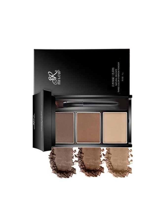 SNOVO Eyebrow Powder Three-Color Eyebrow Palette Beauty Contour Eyebrow Pencil Professional Eye Makeup Eyebrow Filler1 - Image 1
