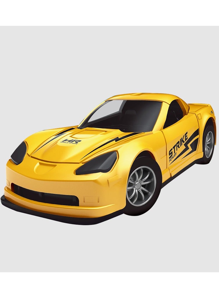 Toy Box Metal Pull Back Cars Friction Power Alloy Racing Cars for Toddler 5pcs  - Image 4