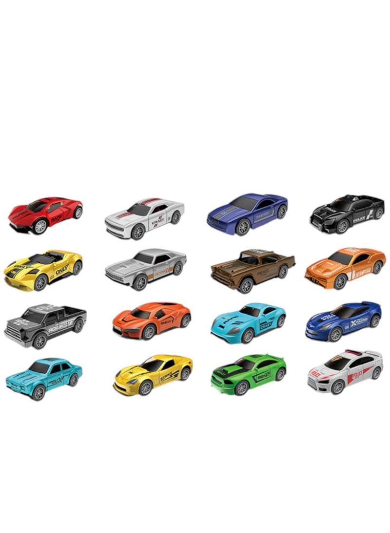 Toy Box Metal Pull Back Cars Friction Power Alloy Racing Cars for Toddler 5pcs  - Image 5