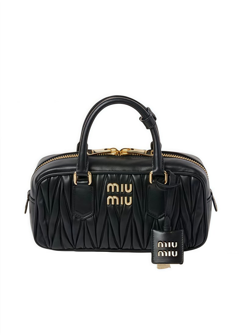 Miu Miu MIU MIU Pleated Crossbody Bag Shoulder Bag Handbag Small Square Bag 22*11*8cm  - Image 1