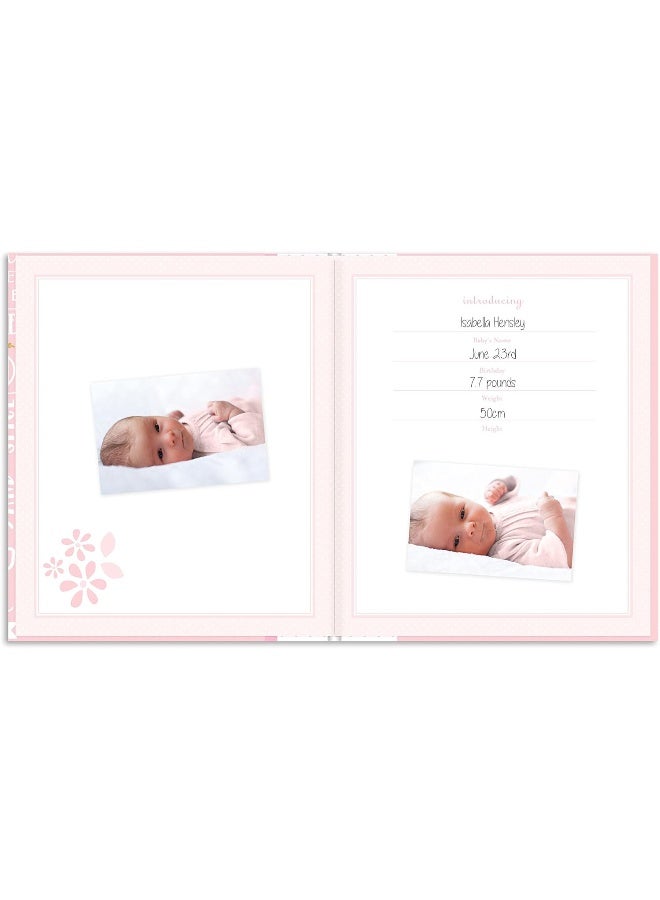 Lil Peach كتاب ذكريات الطفل ليل بيش للأعوام الخمسة الأولى - احلم كبيرًا - لعبة الكلمات - مذكرات الطفل، حفل استقبال، وردي - Image 5