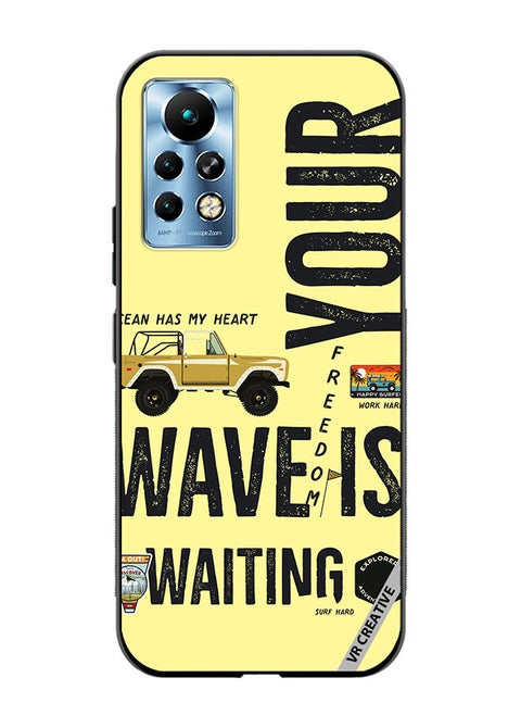 Protective Case Cover For Infinix Note 11 Pro Your Wave Is Waiting Design Multicolour