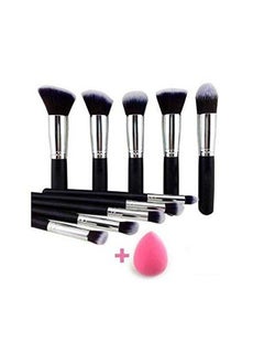 � 10 Pcs Makeup Brushes Set Tool Pro Foundation Eyeliner Eyeshadow Multicolor With Sponge Puff (Color May Vary) - pzsku/Z0D518379E82D7FEA453EZ/45/_/1690022417/ee50498c-741b-49d7-b11f-5a4f6d55c0af