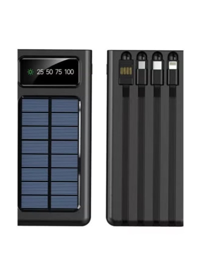 TIGER Power Bank 3 – 40000mAh Ultra-High Capacity Portable Charger | Fast Charging with 22.5W PD & QC 3.0 | Dual USB + Type-C Ports | LED Display | Compatible with iPhone, Samsung, Huawei, Xiaomi, iPad & More – Black - Image 1