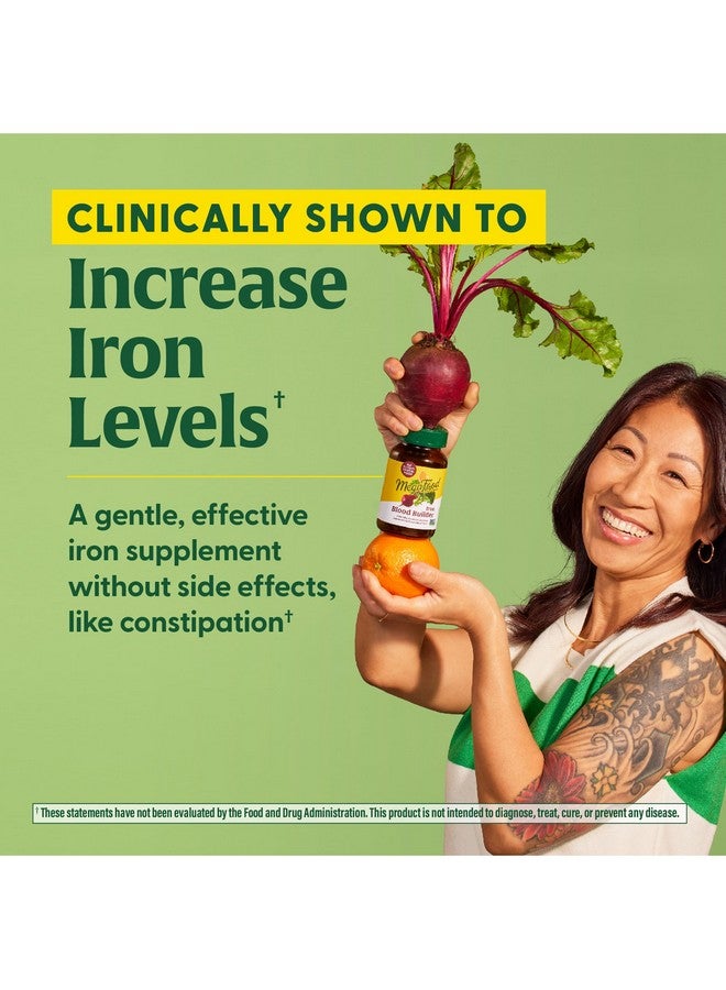 MegaFood Blood Builder - Iron Supplement Shown to Increase Iron Levels without Nausea or Constipation - Energy Support with Iron, Vitamin B12 and Folic Acid - 90 Tabs - Image 4