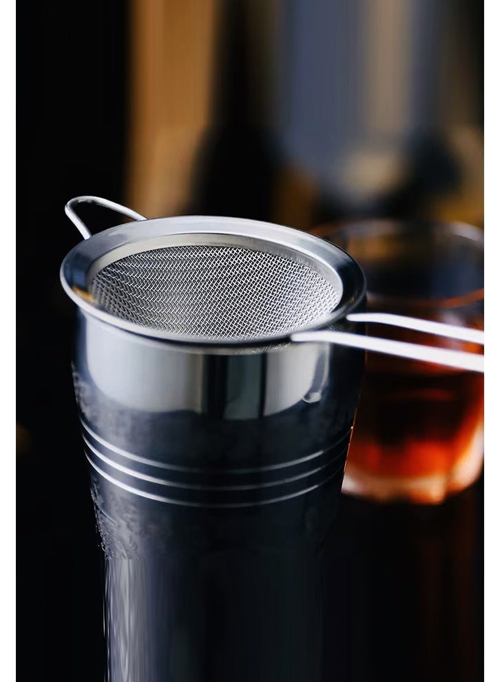SAKOON Stainless Steel Sieves Strainer Super Wire Fine Mesh Strainer Colander for Kitchen Rice, Juice pulp strainer kit Flour Baking, Sifter Set for Kitchen, Cooking, Baking, Tea Strainer - Image 4