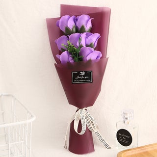 Teachers Day 7 Soap Roses Bouquet Gift 7 roses in purple - pzsku/Z0D51F3B6EF38488FDF81Z/45/1746220113/1065d567-91b0-4803-ab16-8c3d513f4e02