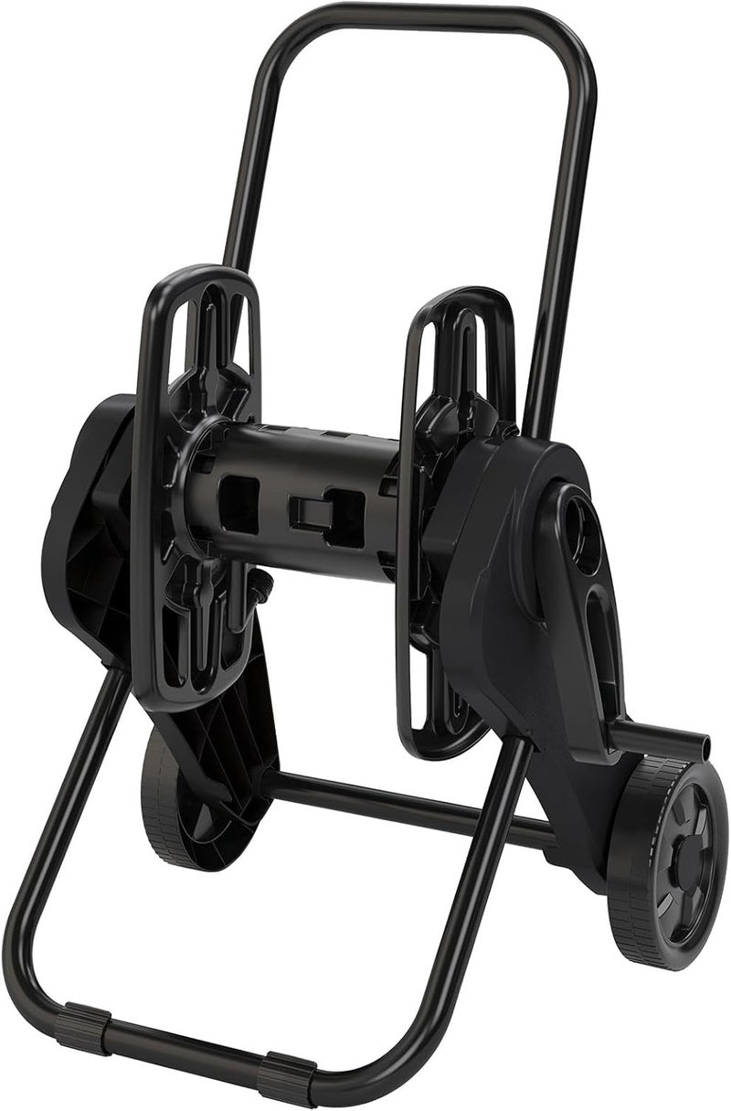 Suncast 175ft Outdoor SteelResin Hybrid Hosemobile Garden Hose Reel Cart Black Made in The USA - Image 1